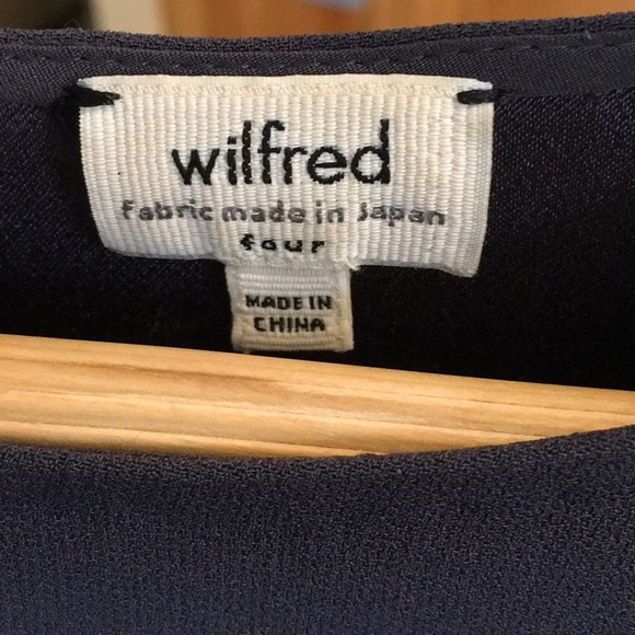 Aritzia, Wilfred, Sleeveless Beautiful Blue Dress - Picture 11 of 11